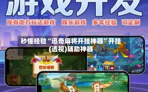 秒懂经验“迅奇麻将开挂神器	”开挂(透视)辅助神器-第2张图片