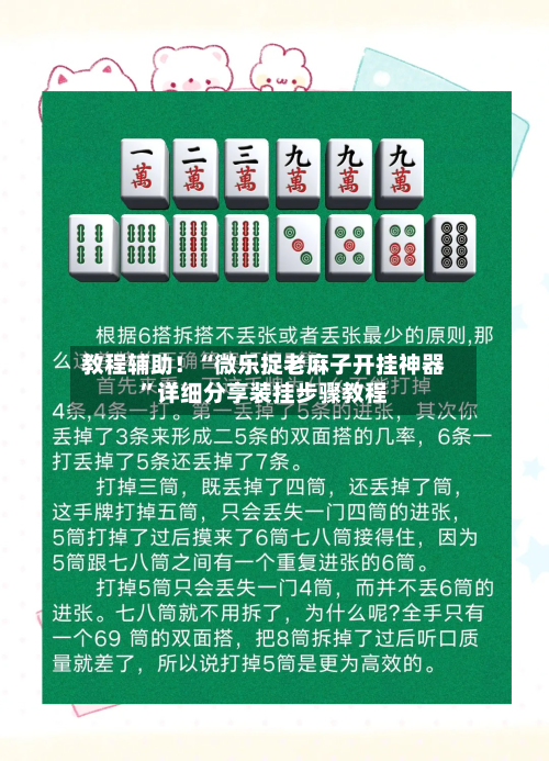 教程辅助！“微乐捉老麻子开挂神器”详细分享装挂步骤教程-第2张图片