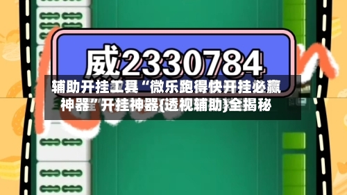 辅助开挂工具“微乐跑得快开挂必赢神器	”开挂神器{透视辅助}全揭秘-第2张图片