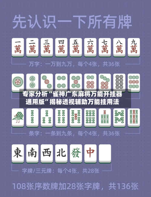 专家分析“雀神广东麻将万能开挂器通用版”揭秘透视辅助万能挂用法