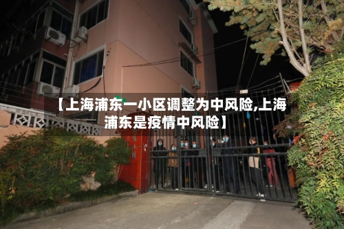 【上海浦东一小区调整为中风险,上海浦东是疫情中风险】-第3张图片
