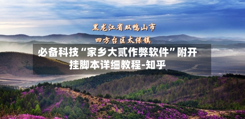 必备科技“家乡大贰作弊软件”附开挂脚本详细教程-知乎