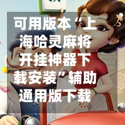 可用版本“上海哈灵麻将开挂神器下载安装”辅助通用版下载教程！-第3张图片