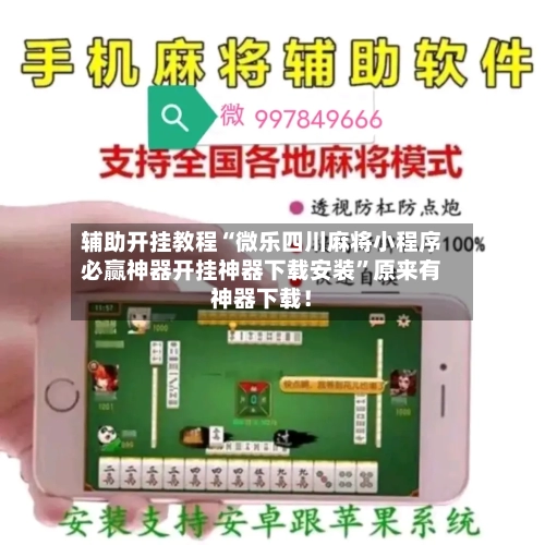 辅助开挂教程“微乐四川麻将小程序必赢神器开挂神器下载安装”原来有神器下载！-第3张图片