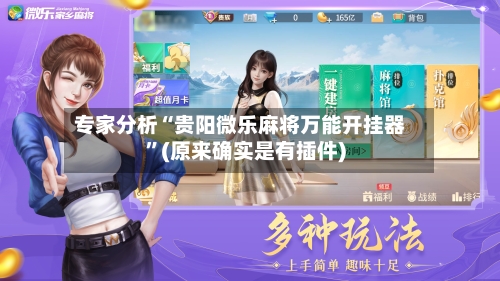 专家分析“贵阳微乐麻将万能开挂器”(原来确实是有插件)