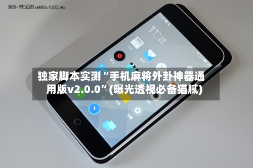 独家脚本实测“手机麻将外卦神器通用版v2.0.0”(曝光透视必备猫腻)-第2张图片