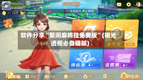 软件分享“聚闲麻将挂免费版”(曝光透视必备猫腻)-第3张图片