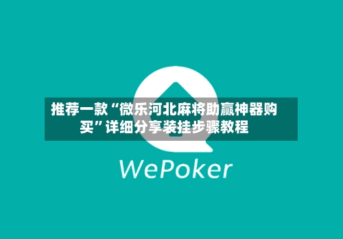 推荐一款“微乐河北麻将助赢神器购买	”详细分享装挂步骤教程-第2张图片