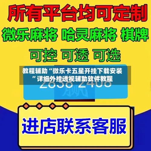 教程辅助“微乐卡五星开挂下载安装”详细外挂透视辅助软件教程-第2张图片