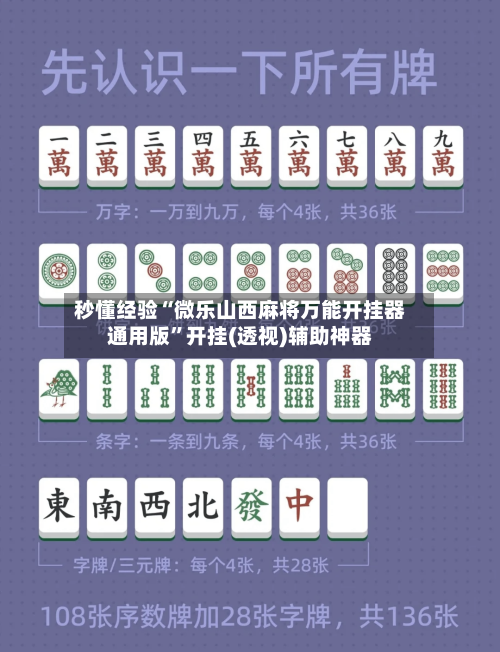 秒懂经验“微乐山西麻将万能开挂器通用版”开挂(透视)辅助神器-第2张图片