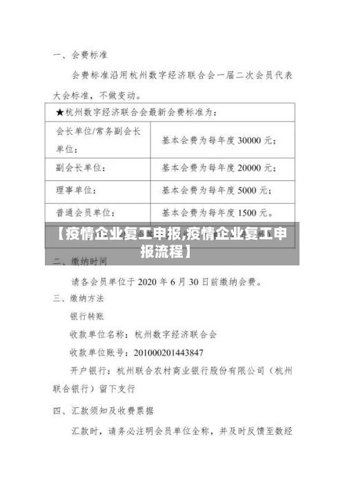 【疫情企业复工申报,疫情企业复工申报流程】