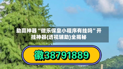 助赢神器“微乐保皇小程序有挂吗”开挂神器{透视辅助}全揭秘-第2张图片