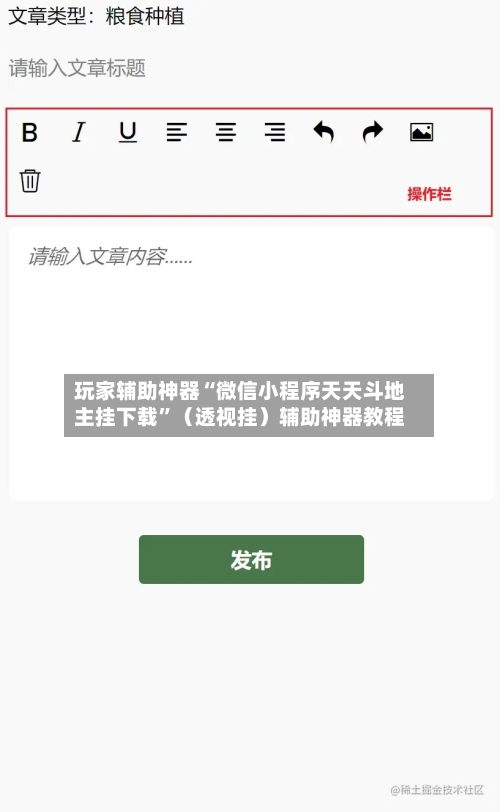 玩家辅助神器“微信小程序天天斗地主挂下载”（透视挂）辅助神器教程-第3张图片