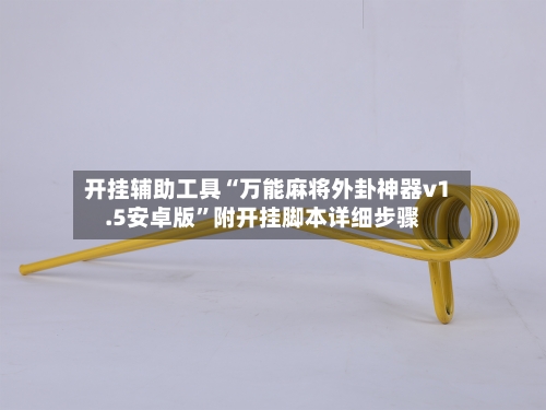 开挂辅助工具“万能麻将外卦神器v1.5安卓版	”附开挂脚本详细步骤-第2张图片