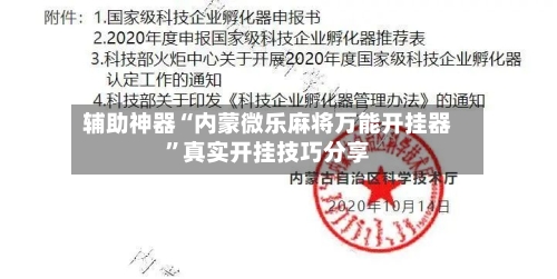 辅助神器“内蒙微乐麻将万能开挂器”真实开挂技巧分享-第3张图片