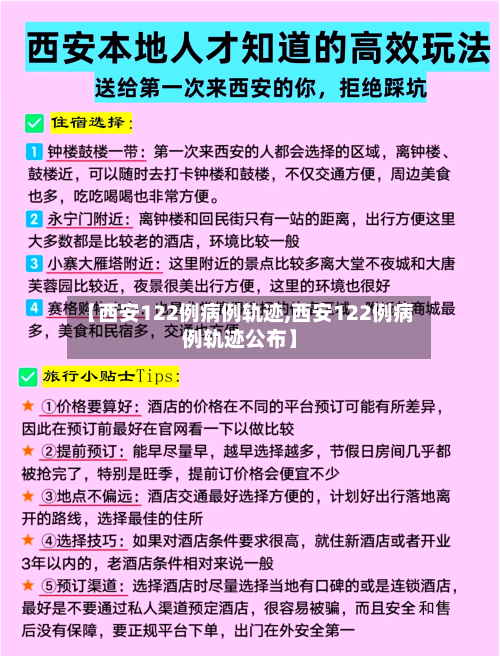 【西安122例病例轨迹,西安122例病例轨迹公布】-第2张图片