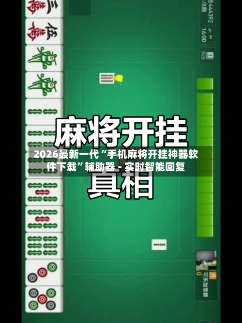 2026最新一代“手机麻将开挂神器软件下载”辅助器 - 实时智能回复-第3张图片