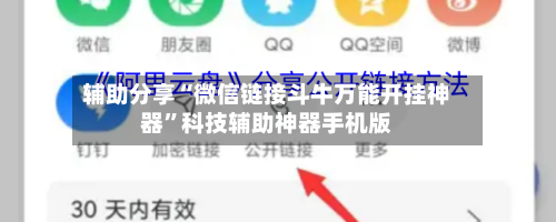 辅助分享“微信链接斗牛万能开挂神器”科技辅助神器手机版-第3张图片