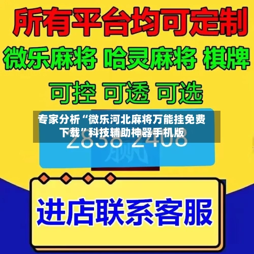 专家分析“微乐河北麻将万能挂免费下载”科技辅助神器手机版-第2张图片