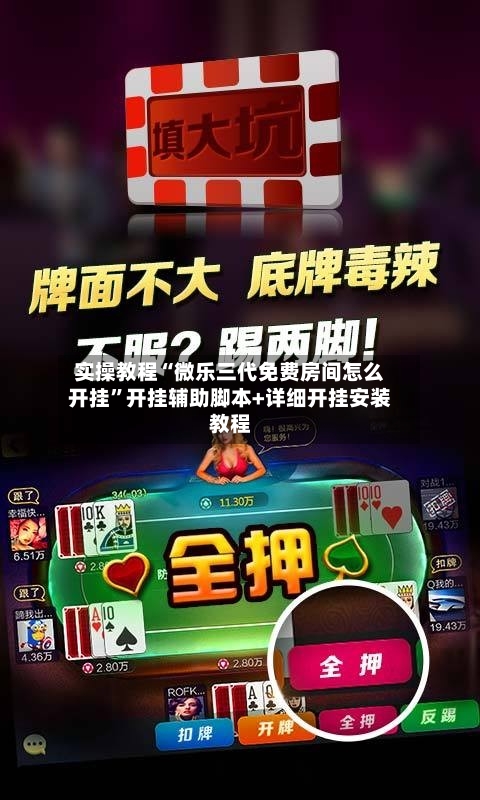 实操教程“微乐三代免费房间怎么开挂”开挂辅助脚本+详细开挂安装教程-第2张图片