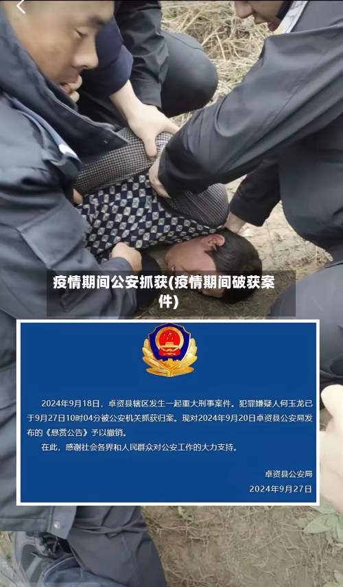 疫情期间公安抓获(疫情期间破获案件)-第2张图片