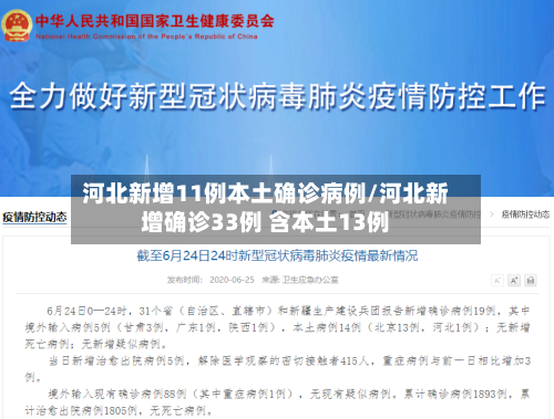 河北新增11例本土确诊病例/河北新增确诊33例 含本土13例-第2张图片