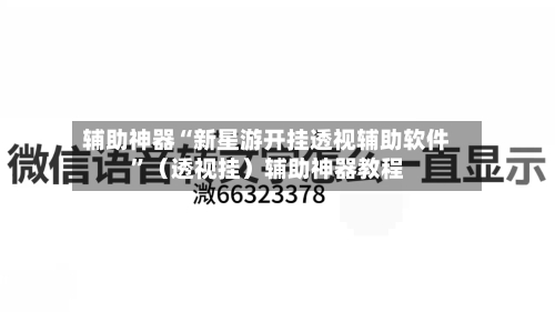 辅助神器“新星游开挂透视辅助软件”（透视挂）辅助神器教程-第3张图片