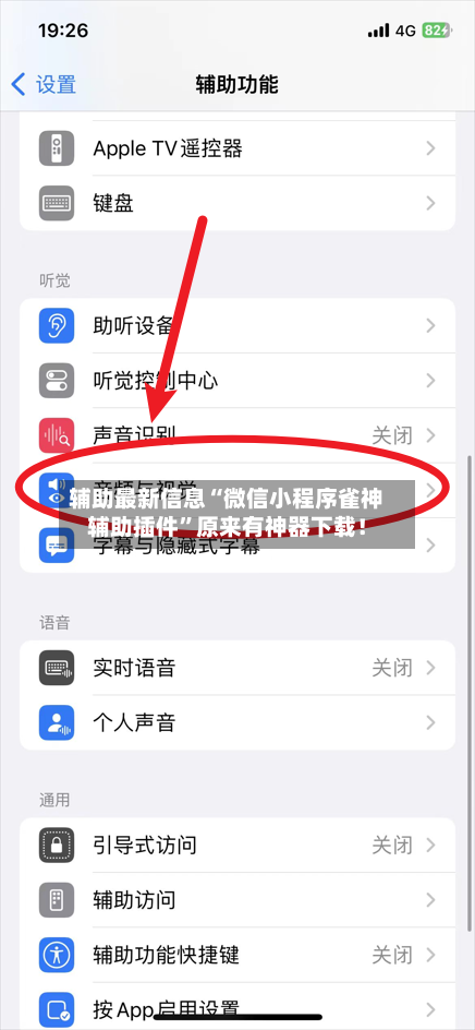 辅助最新信息“微信小程序雀神辅助插件”原来有神器下载！-第2张图片