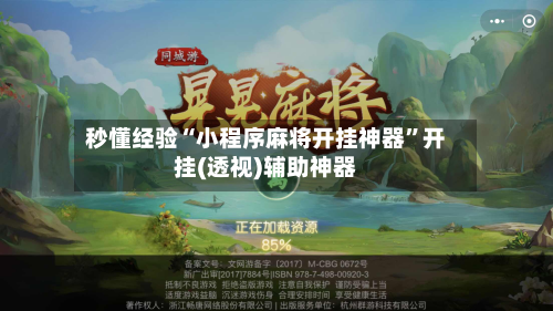 秒懂经验“小程序麻将开挂神器	”开挂(透视)辅助神器-第2张图片