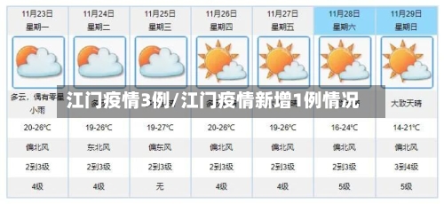 江门疫情3例/江门疫情新增1例情况-第3张图片