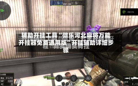 辅助开挂工具“微乐河北麻将万能开挂器免费通用版”开挂辅助详细步骤-第2张图片