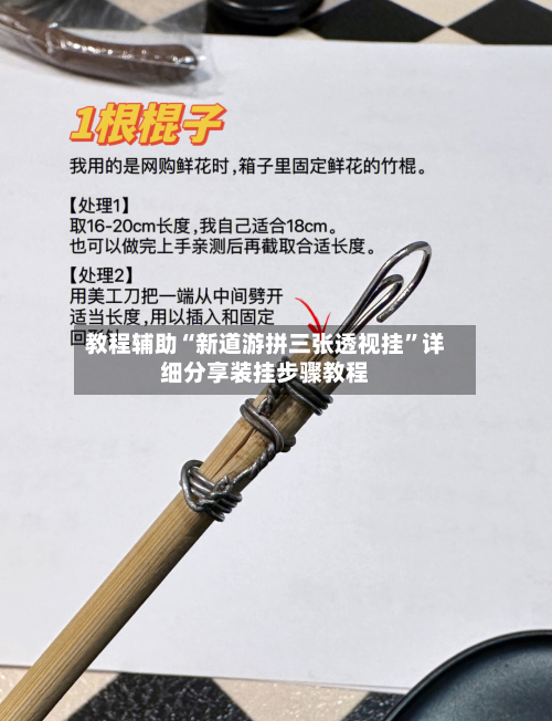 教程辅助“新道游拼三张透视挂”详细分享装挂步骤教程-第3张图片