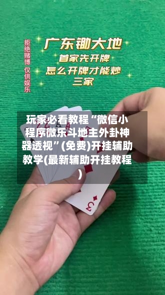 玩家必看教程“微信小程序微乐斗地主外卦神器透视”(免费)开挂辅助教学(最新辅助开挂教程)-第2张图片