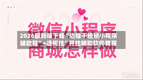 2026最新版下载“边锋干瞪眼小程序辅助器	”+透视挂”开挂辅助软件教程-第3张图片