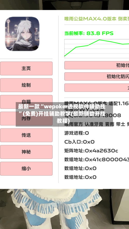 最新一款“wepoker透视软件辅助挂”(免费)开挂辅助教学(最新辅助开挂教程)