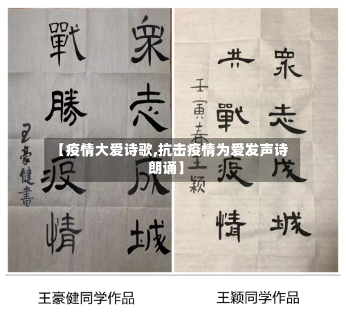 【疫情大爱诗歌,抗击疫情为爱发声诗朗诵】-第3张图片