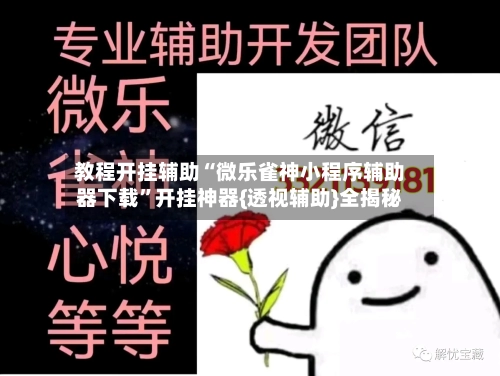 教程开挂辅助“微乐雀神小程序辅助器下载”开挂神器{透视辅助}全揭秘-第2张图片