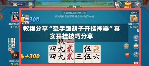 教程分享“牵手跑胡子开挂神器”真实开挂技巧分享-第2张图片