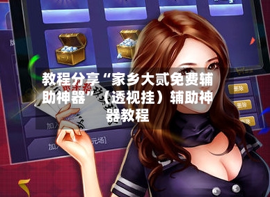 教程分享“家乡大贰免费辅助神器”（透视挂）辅助神器教程-第3张图片