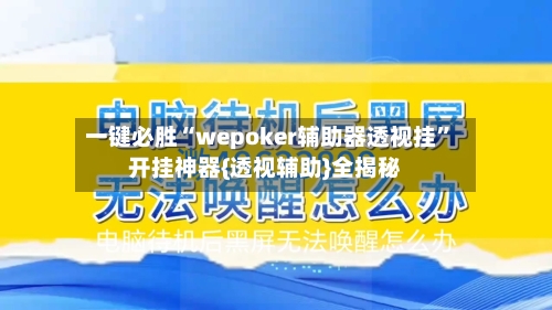 一键必胜“wepoker辅助器透视挂”开挂神器{透视辅助}全揭秘-第3张图片