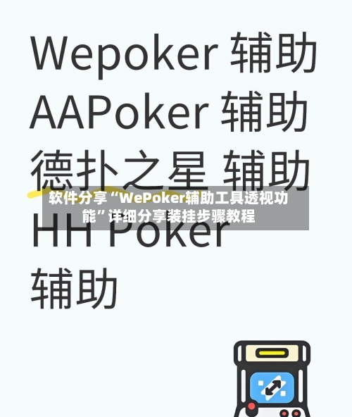 软件分享“WePoker辅助工具透视功能	”详细分享装挂步骤教程-第2张图片