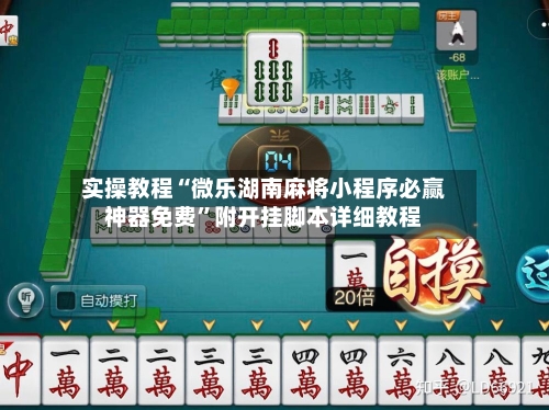 实操教程“微乐湖南麻将小程序必赢神器免费	”附开挂脚本详细教程-第2张图片