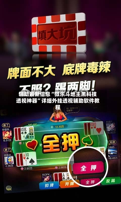 辅助最新信息“微乐斗地主黑科技透视神器”详细外挂透视辅助软件教程-第3张图片