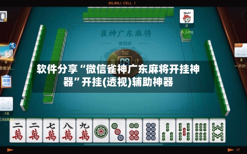软件分享“微信雀神广东麻将开挂神器”开挂(透视)辅助神器-第2张图片