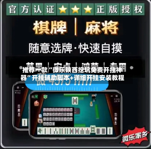 推荐一款“微乐陕西挖坑免费开挂神器	”开挂辅助脚本+详细开挂安装教程-第2张图片