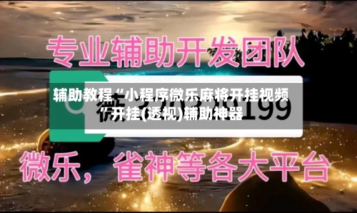辅助教程“小程序微乐麻将开挂视频”开挂(透视)辅助神器-第2张图片