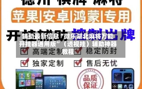 辅助最新信息“微乐湖北麻将万能开挂器通用版	”（透视挂）辅助神器教程-第2张图片