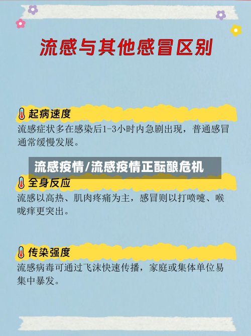 流感疫情/流感疫情正酝酿危机