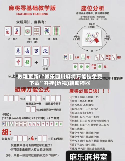教程更新!“微乐四川麻将万能挂免费下载	”开挂(透视)辅助神器-第2张图片