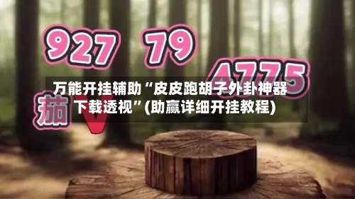 万能开挂辅助“皮皮跑胡子外卦神器下载透视”(助赢详细开挂教程)-第3张图片